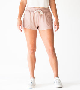 Kozie Short-Rose-Mid-Front