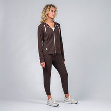 Kozie Zip-Hoodie - Mahogany