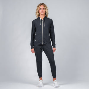 Kozie Zip-Hoodie - Onyx