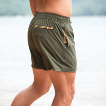 Nomad 3.0 Short (Hybrid) - Olive 5" - Linerless - Right Side