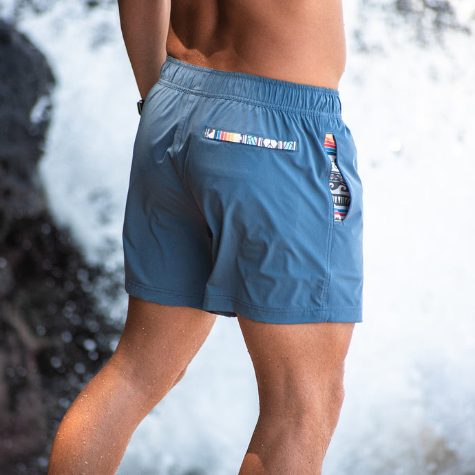 Nomad 3.0 Short (Hybrid) - Slate Blue 5