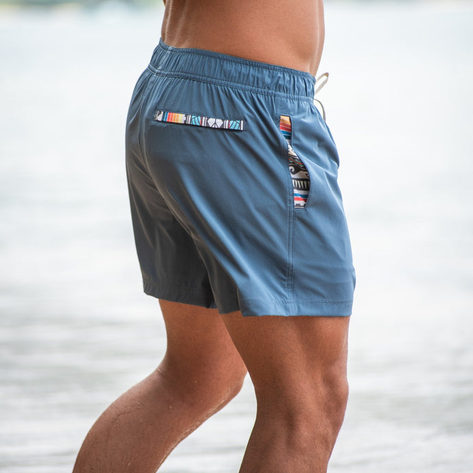 Nomad 3.0 Short (Hybrid) - Slate Blue 5