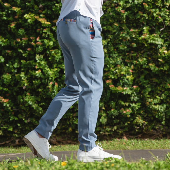 Sapien Pant (Casual Stretch) - Slate Blue - Hero