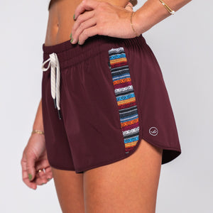 Sunnie Short (Athletic) - Plum