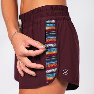 Sunnie Short (Athletic) - Plum