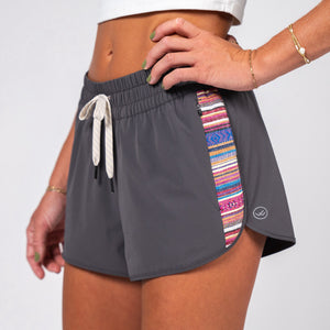 Sunnie Short (Athletic) - Charcoal