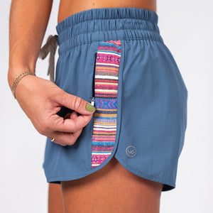 Sunnie Short (Athletic) - Chalk