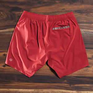 Flow Short (Athletic) - Cardinal 5.5" & 7"