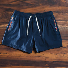 Flow Short - Navy 5.5" - flat lay front