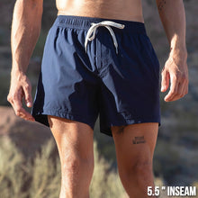 Flow Short - Navy 5.5" - front