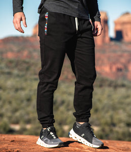 Rambler Jogger - Black - front angle close