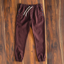 Rambler Jogger - Merlot - front flatlay